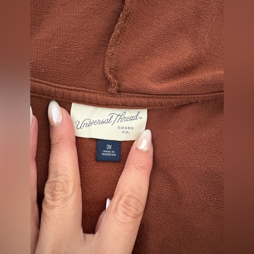 Universal Thread Woman’s Brown Full-Zip Lightweig… - image 6